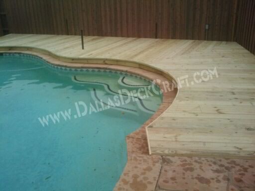 Deck Pool Pressure-Treated Pine