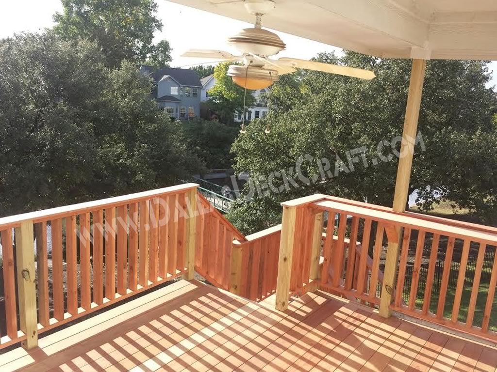 Decks by Material Redwood - Dallas Deck Craft